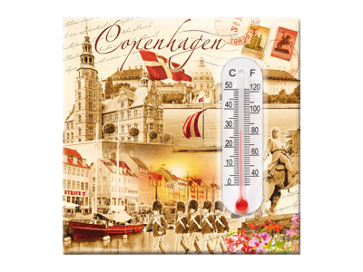 Magnet, Termometer Retro CPH