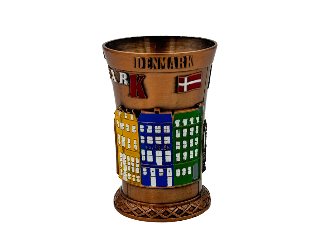 Shotglas, Denmark Nyhavn Bronze