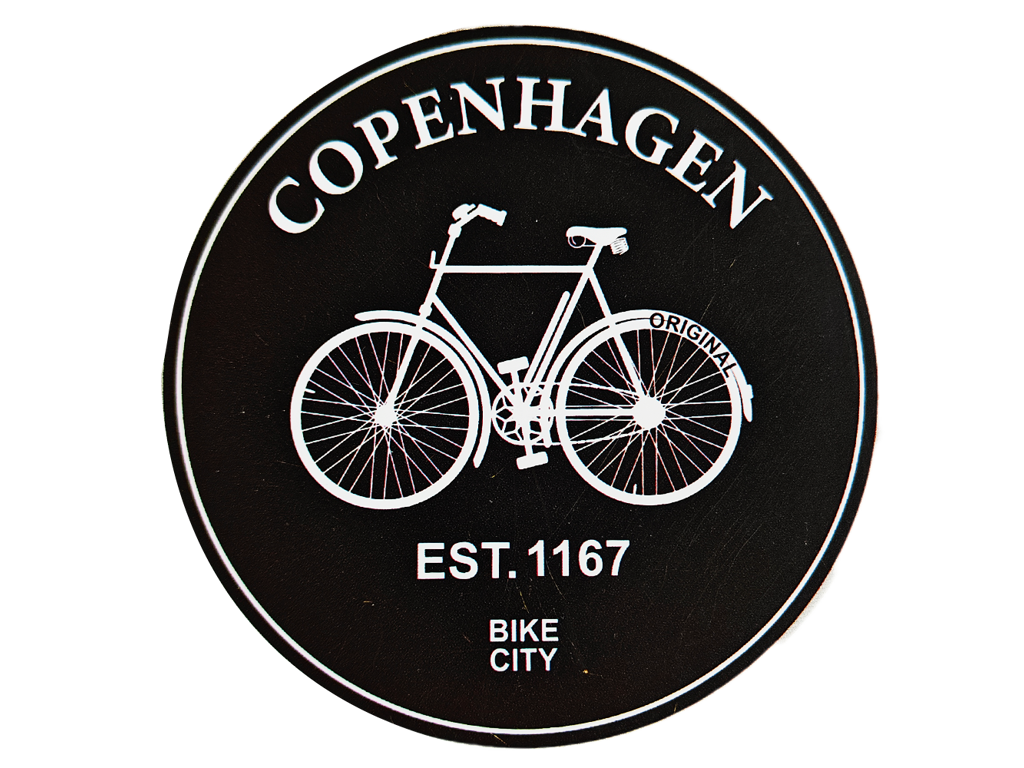 Klistermærke, Cykel CPH Established 1167