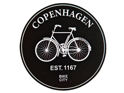 Klistermærke, Cykel CPH Established 1167