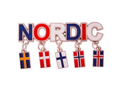 Magnet, Nordic Flag
