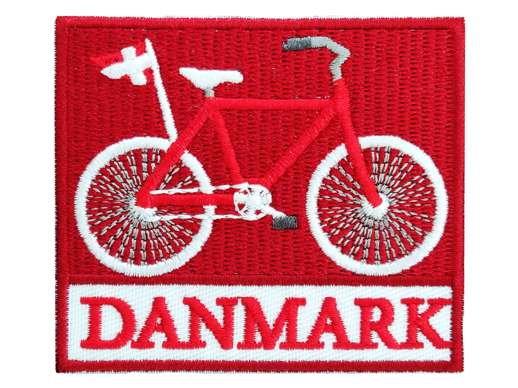 Stofmærke Cykel Firkantet