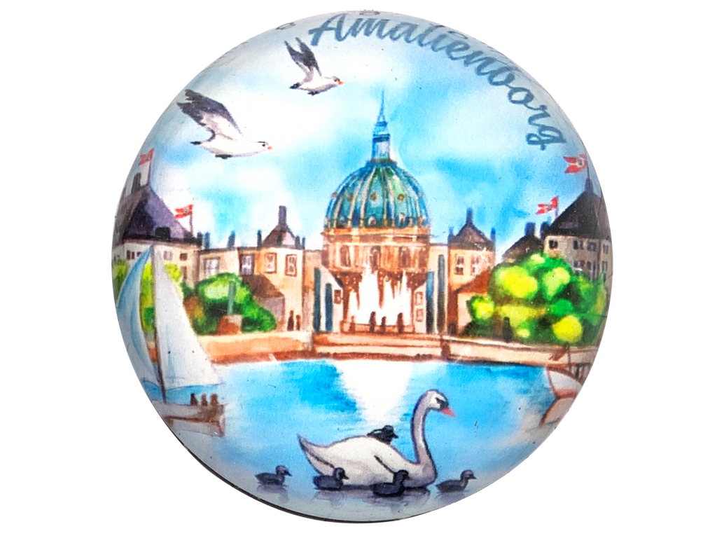 Glasmagnet, Amalienborg