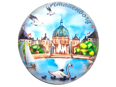 Glasmagnet, Amalienborg