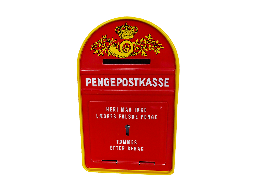 Sparebøsse Postkasse