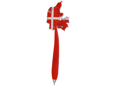 Magnet Kuglepen Danmarkskort Flag