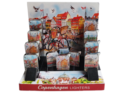 Lightere I Display Akvareltegninger