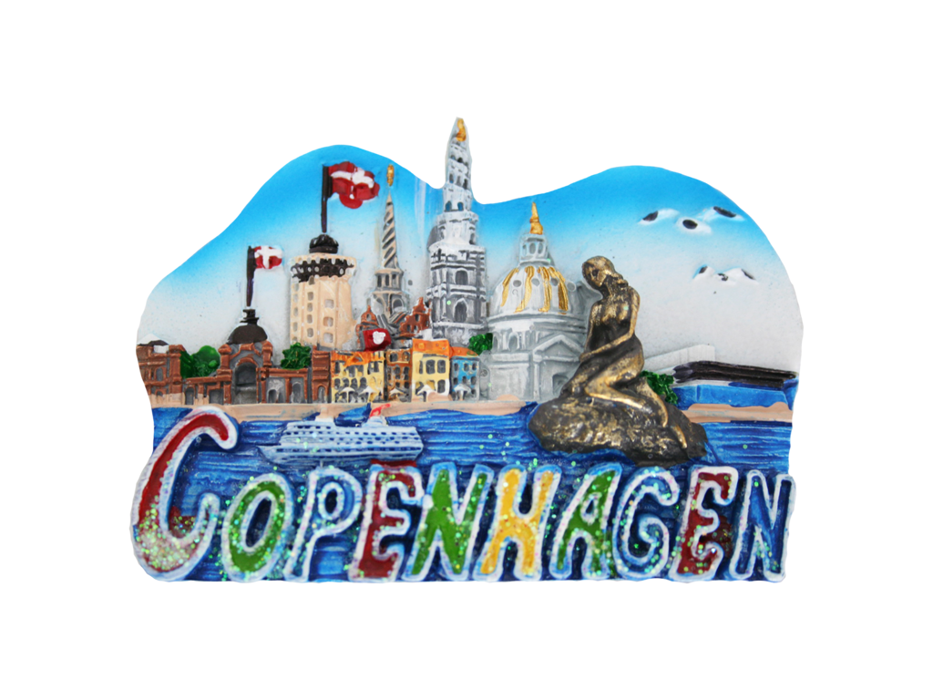 Magnet Copenhagen Skyline
