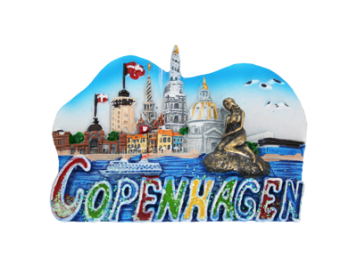 Magnet Copenhagen Skyline