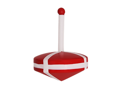 Snurretop, Dannebrog