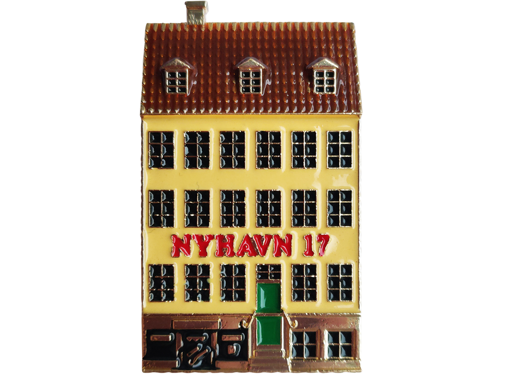 Magnet Nyhavn 17 Emalje