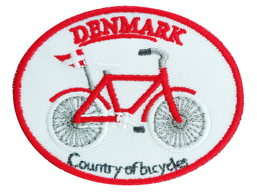 Stofmærke Cykel Rund