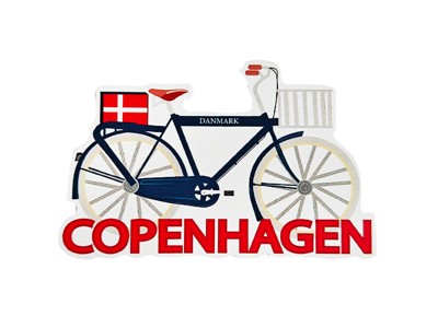 Klistermærke, Cykel Copenhagen