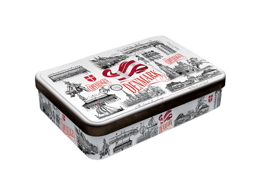 Tin Æske m/Pralines Black & White