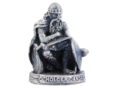 Figur Holger Danske Tin