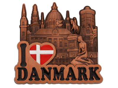 Magnet, Byens Tårne Bronze