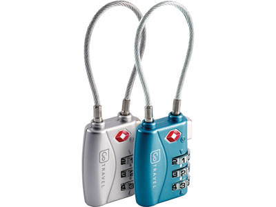 TSA Hængelås Med Kabel