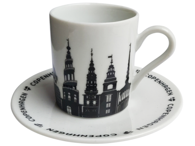 Espressosæt, Byens Tårne Hvid