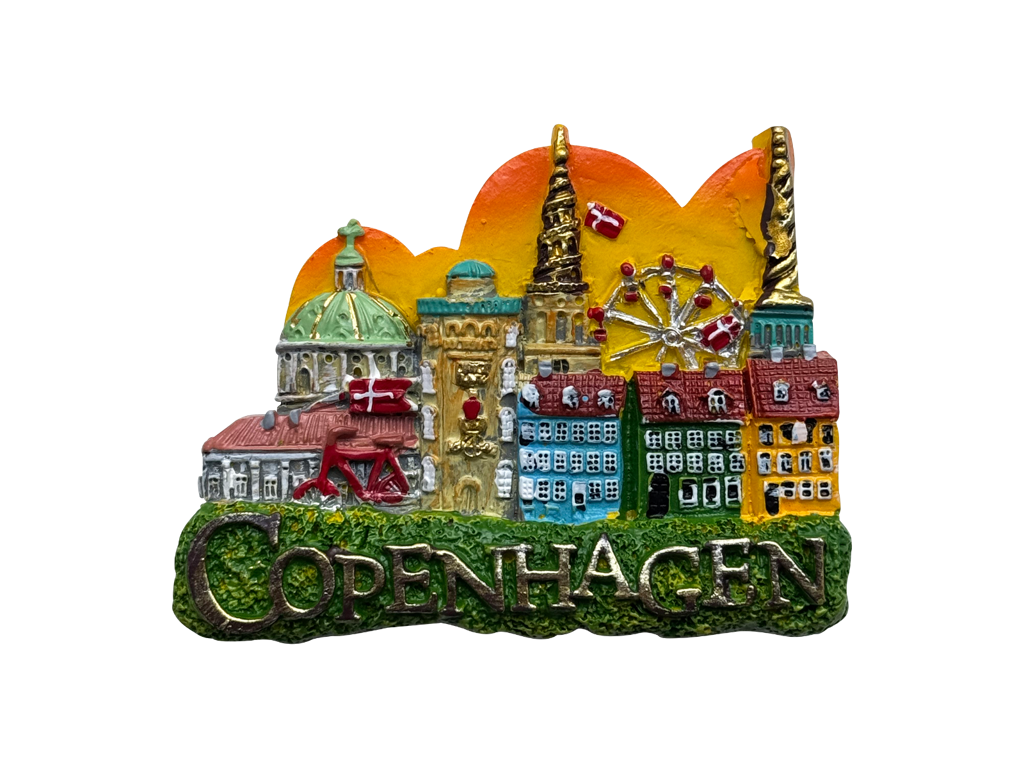 Magnet, KBH Tårne Orange