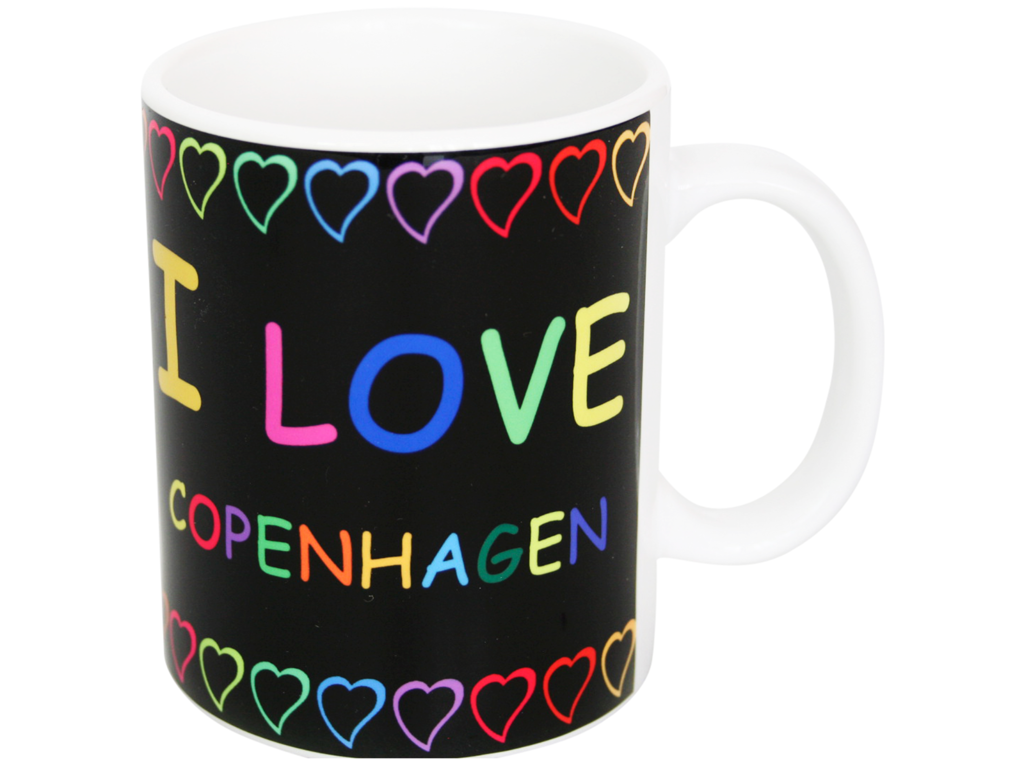 Krus I Love Copenhagen Farver