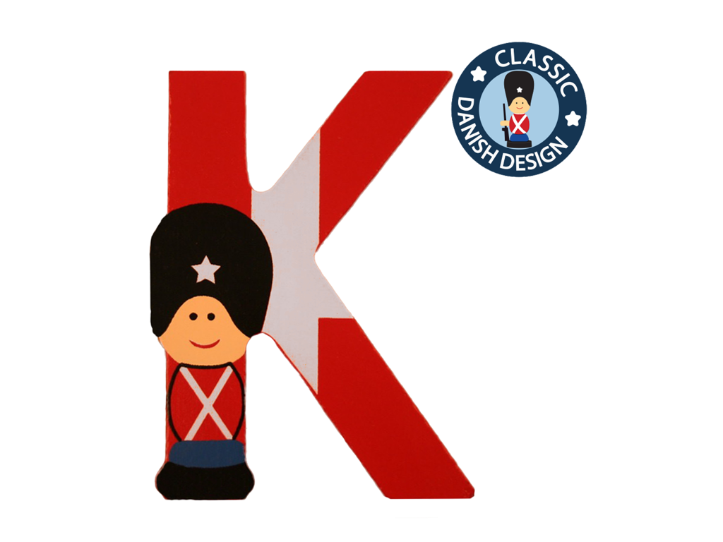 Træbogstav K