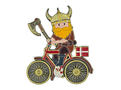 Magnet, Viking På Cykel