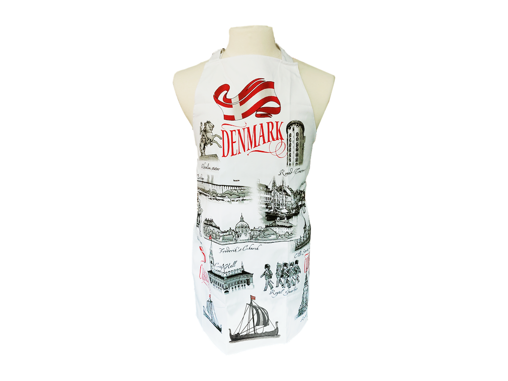 Forklæde Black & White