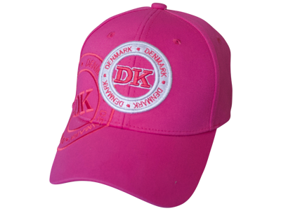 Kasket Denmark DK Pink