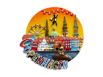 Magnet, CPH Havnefront Orange
