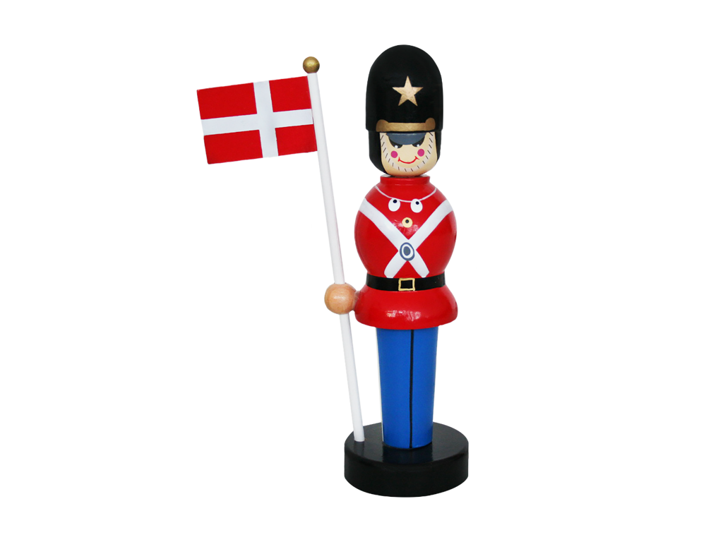 Figur Garder Flag Stor