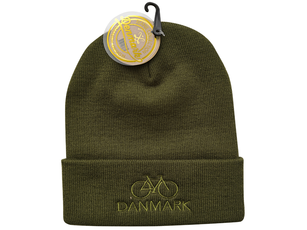 Beanie - Grøn - Cykel