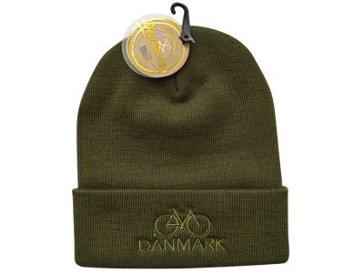 Beanie - Grøn - Cykel