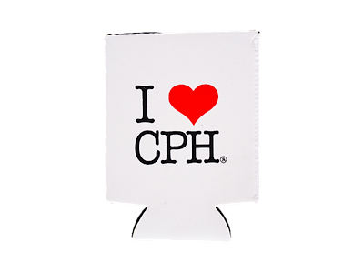 Dåsekøler, I Love CPH Neopren Hvid