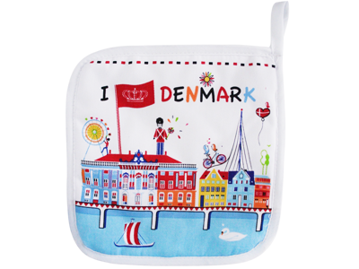 Grydelap I Love Denmark