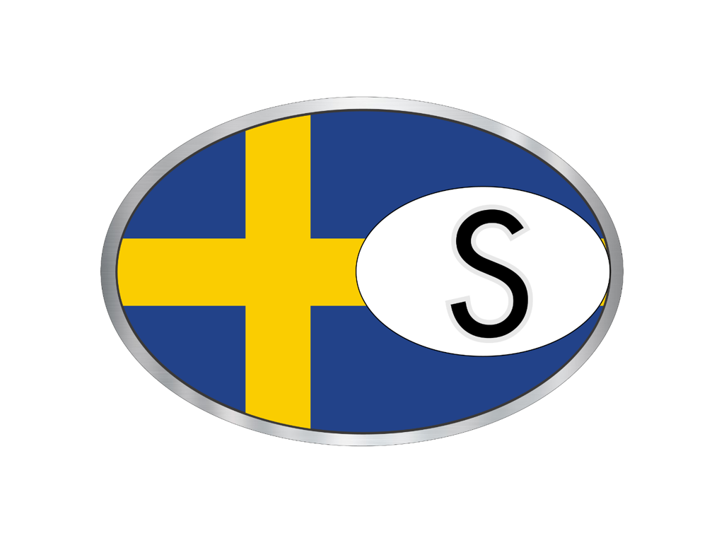 Klistermærke, Flag SE Flag Folie
