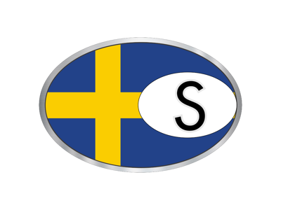 Klistermærke, Flag SE Flag Folie