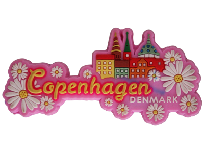 Magnet, CPH Blomster Pink