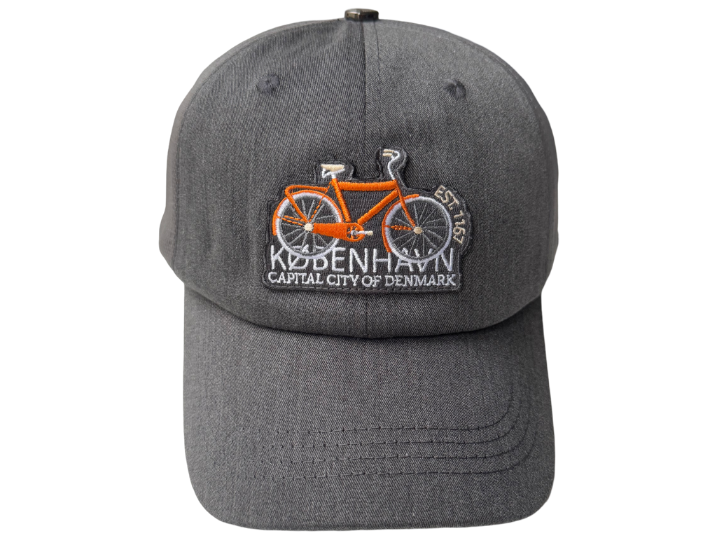 Kasket, København m/Cykel Brun/Grå