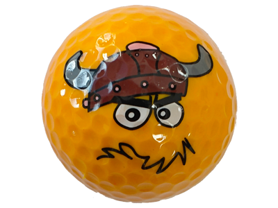 Magnet Golfbold Angry Viking