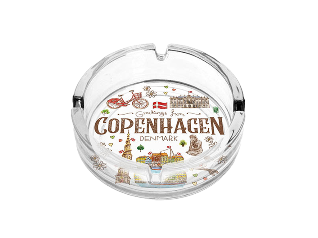 Glas Askebæger, Akvarel CPH