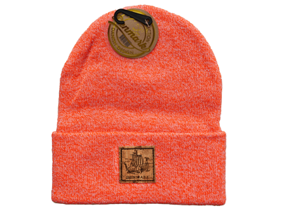 Beanie - Light Red Nistret - Vikingeskib