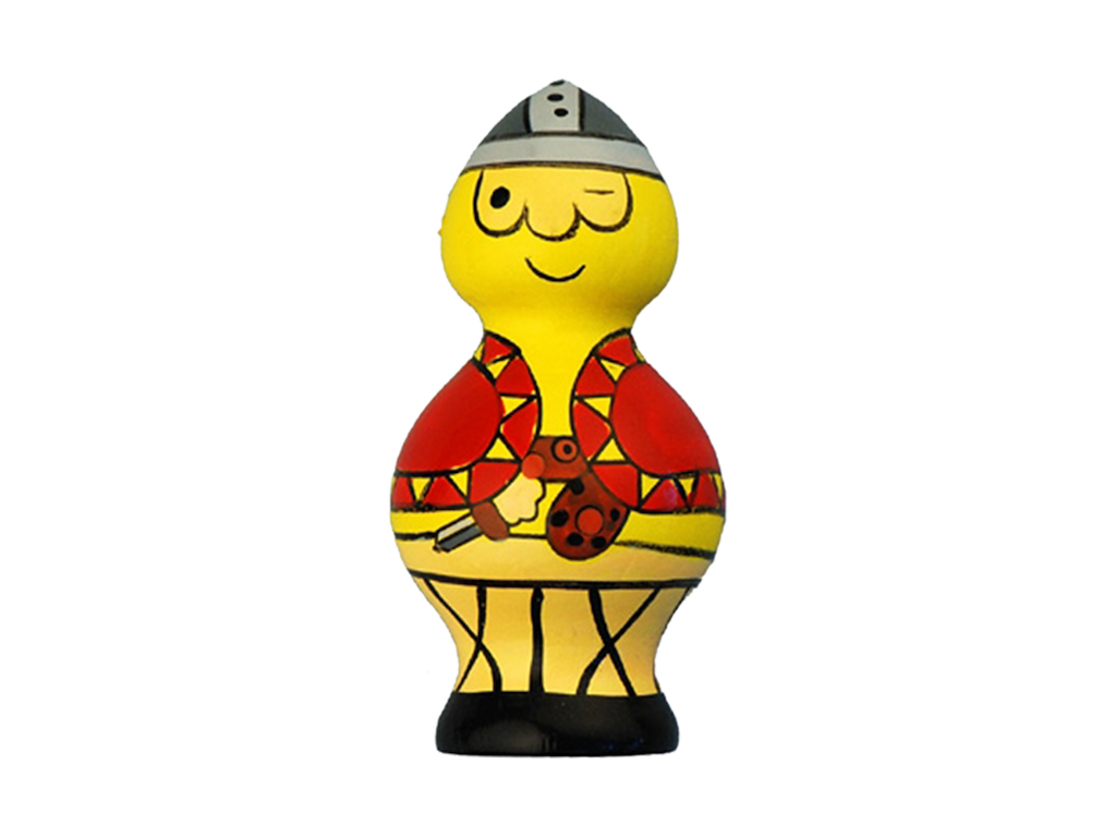 Magnet Viking Rød Rund