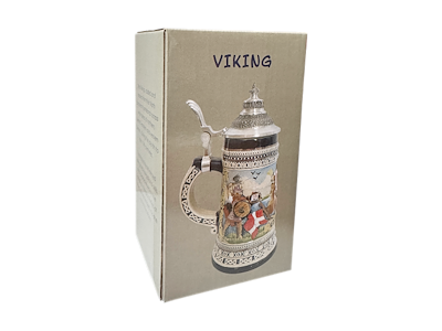 Bierstein, Vikingeskib Tin Låg 11 cm