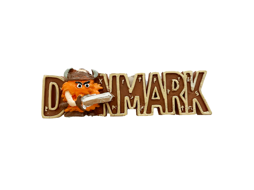 Magnet Denamrk Angry Viking