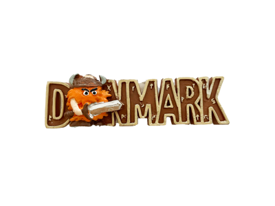 Magnet Denamrk Angry Viking