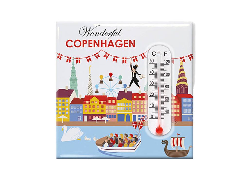 Magnet, Termometer Wonderful CPH