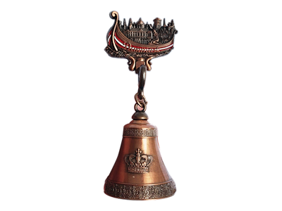 Magnet, Vikingeskib M. Klokke Bronze