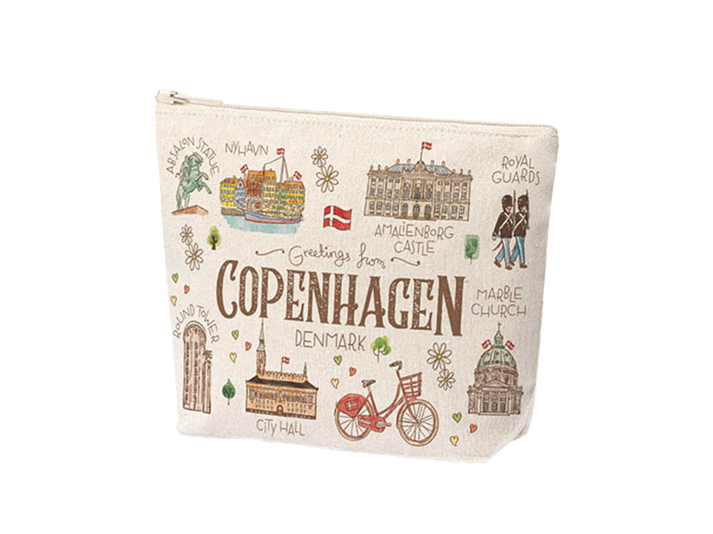 Toilettaske, Stor Akvarel CPH