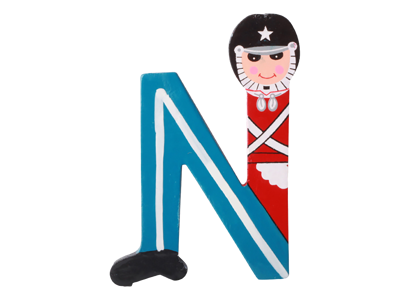 Træbogstav N