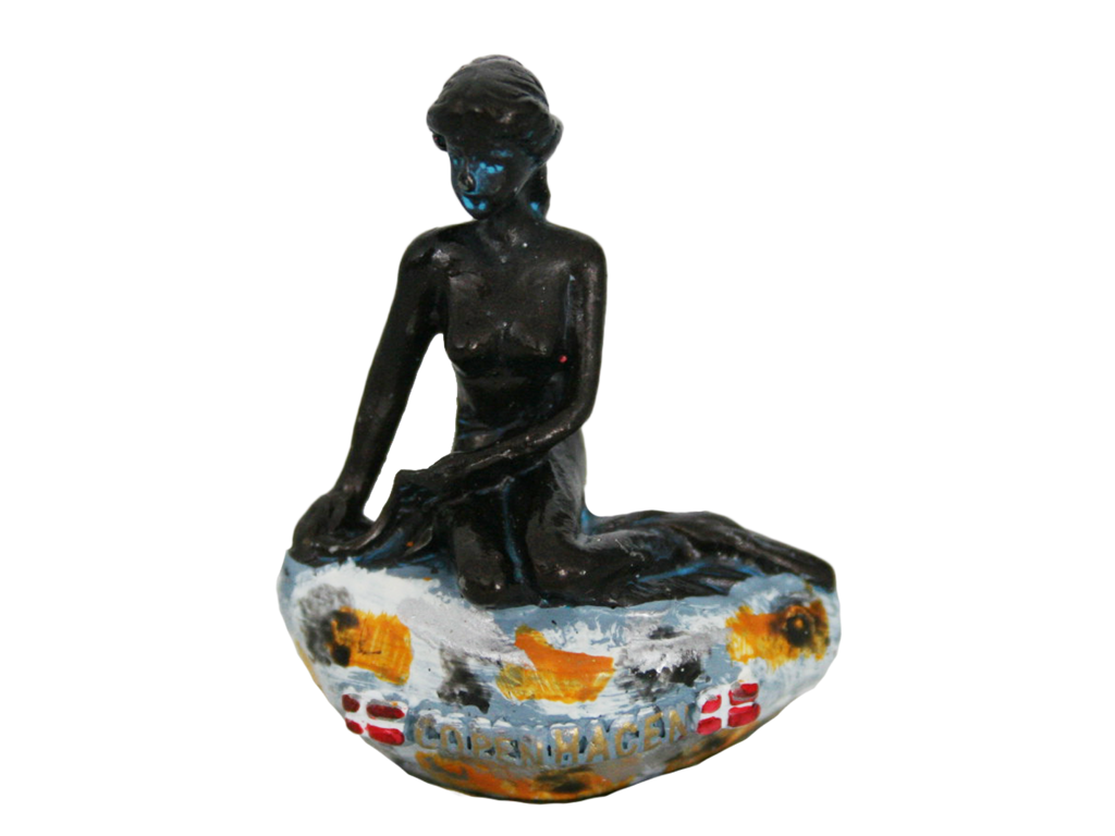 Magnet Den Lille Havfrue Figur Tin